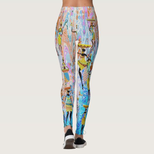 African Village  レギンス (裏面)