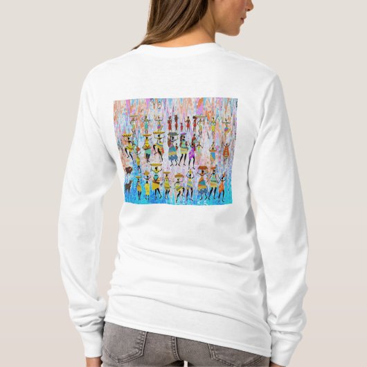 African Village Tシャツ (裏面)