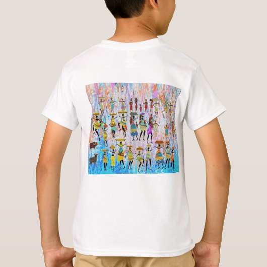 African Village Tシャツ (裏面)
