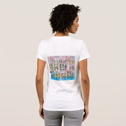 African Village Tシャツ (裏面フル)