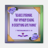 African Violet ～磁石 マグネット (正面)