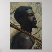 African Warrior by Walter Scott Boyd ポスター (正面)