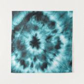 African Watercolor Pattern. Raster Illustration タペストリー (正面(横))