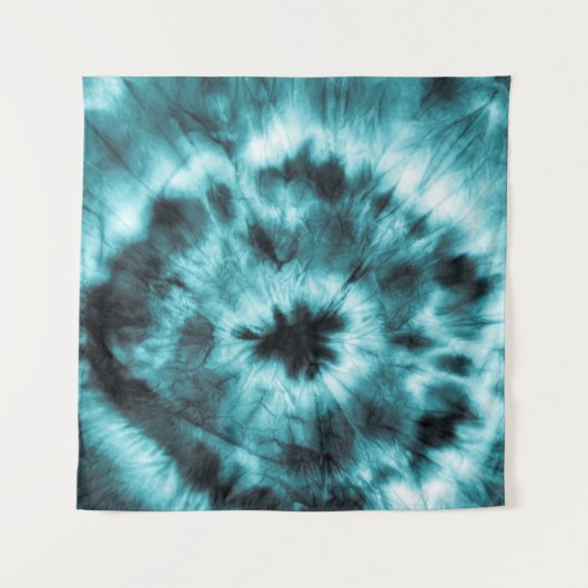 African Watercolor Pattern. Raster Illustration タペストリー (正面)