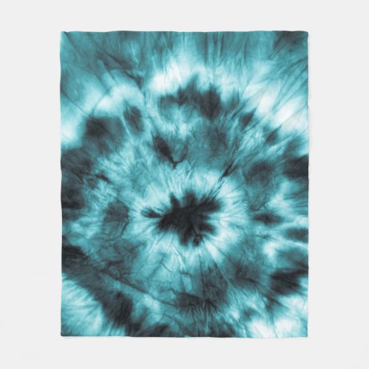 African Watercolor Pattern. Raster Illustration フリースブランケット (正面)