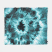 African Watercolor Pattern. Raster Illustration フリースブランケット (正面(横))