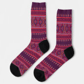 African Wax Print Africa United UNIA Afri Socks ソックス (左)