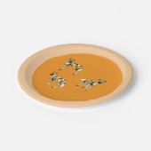 African Wild Dogs ペーパープレート (アングル)