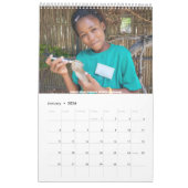 African Wildlife Calendar 2026 カレンダー (1月 2026)