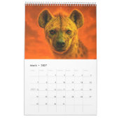 African Wildlife Calendar – Big Five & Iconic カレンダー (3月 2027)