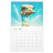 African Wildlife Calendar – Big Five & Iconic カレンダー (1月 2027)