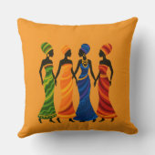 African Women クッション (裏面)