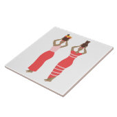 African women タイル (側面)