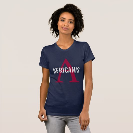 Africanisの品種モノグラム Tシャツ (正面フル)