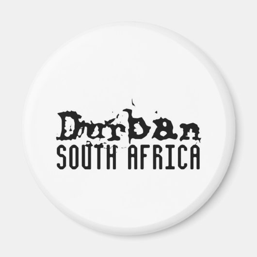 Africankokoカスタムコレクション(Durban,南アフリカ) マグネット (正面)