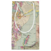 Afrika -アフリカの地図書の地図 スモールペーパーバッグ (正面)