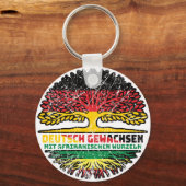 Afrika Afrikanisch Deutsch Deutschland Baum Wurzel キーホルダー (正面)