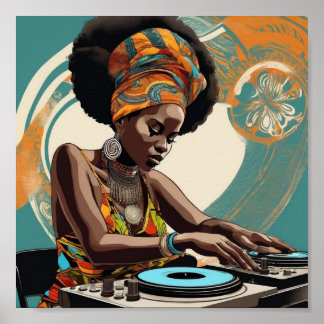 afrika bambaataa ポスター