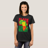 Afrika Black History American History USA African Tシャツ (正面フル)