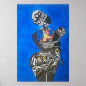 afrika blue ポスター (正面)