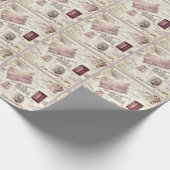 Afrikaanseのgeskenk papier. ラッピングペーパー (角)