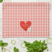 Afrikaanse Liefde / Romanse - My Hartjie My Liefie キッチンタオル (折り畳み)