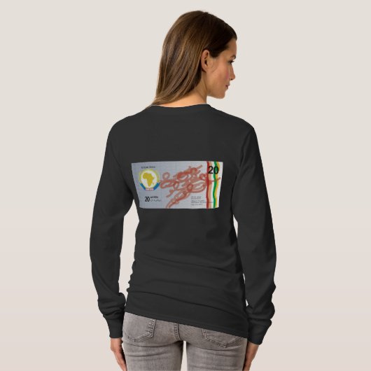 "AfriKin"のTシャツ Tシャツ (裏面フル)