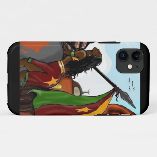 AFRIQUE Case-Mate iPhoneケース (裏面(横))