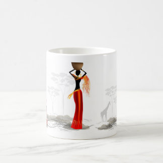 Afrique noire コーヒーマグカップ