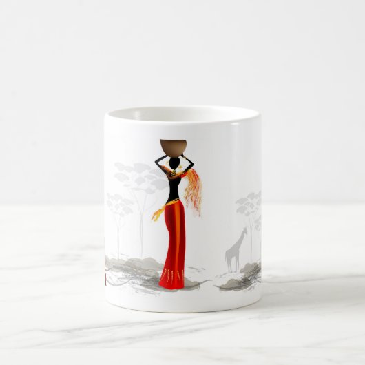 Afrique noire コーヒーマグカップ (中央)