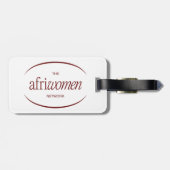 AfriWomenラゲッジタグ ラゲッジタグ (裏面横)