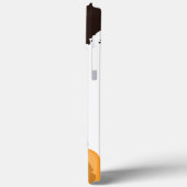 Afroと金ゴールド・サングラスのブラウンガール Case-Mate iPhoneケース (裏面 / 左)