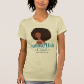 Afro Appreciation "Natural Hair Club" Tee Tシャツ (正面)