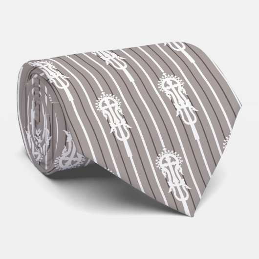 Afro Aygebam Lalibela Cross Pattern ネクタイ (ロール)