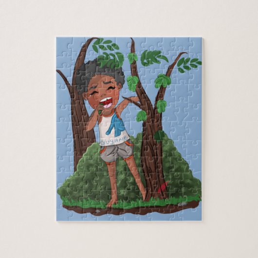 Afro boy! ジグソーパズル (縦)