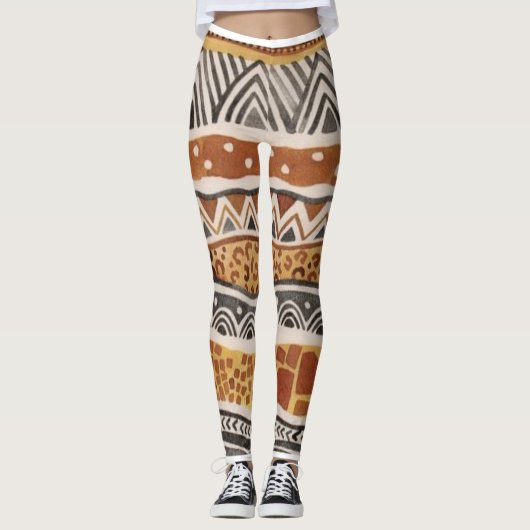 Afro Eccentric ImaBossClothing  レギンス (正面)