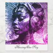 Afro-futurism, Book Titles ワインラベル (シングルラベル)