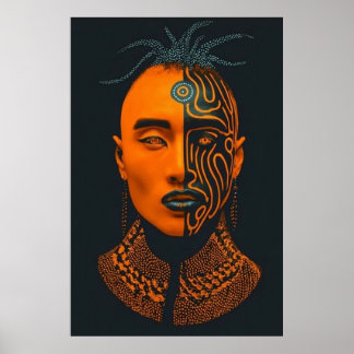 Afro-futuristic 2 ポスター