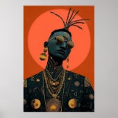 Afro-futuristic 4 ポスター (正面)