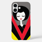 Afro Geisha Iphoneケース Case-Mate iPhoneケース (裏面)