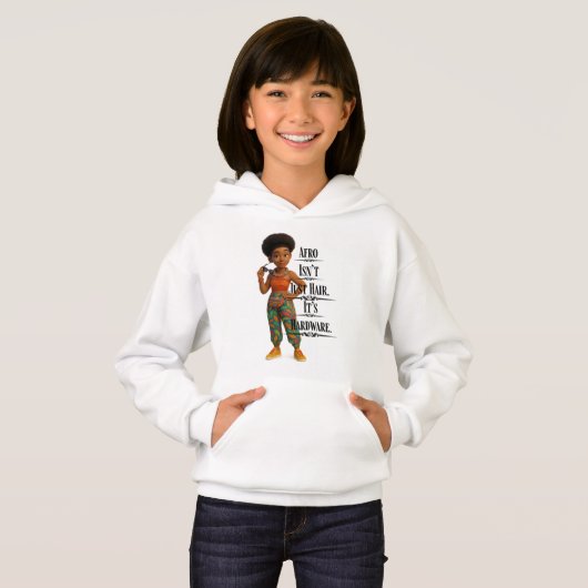 Afro Isn't Just Hair It's Hardware (正面フル)