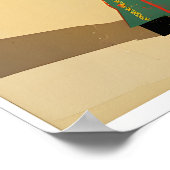 Afro Jazz Inspired Original Design Print -Print ポスター (角)