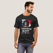 afro latina panama women dipped in melanin Black Tシャツ (正面フル)