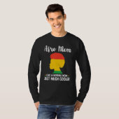 Afro Mom Like A Normal Mom Just Much Cooler mother Tシャツ (正面フル)