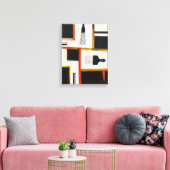 Afro Picks & Combsのキャンバスプリント キャンバスプリント (インサイチュ (リビング))