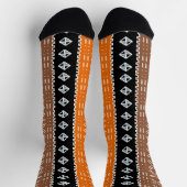Afro Pop Modern Mudcloth Socks ソックス (上部)