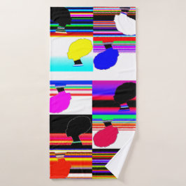 Afro Pop Towel バスタオル