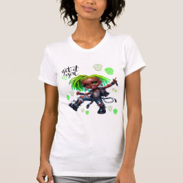 Afro Punk Get It GirlレディースTシャツ Tシャツ