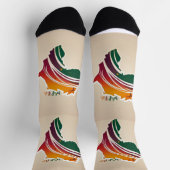 afro socks ソックス (上部)