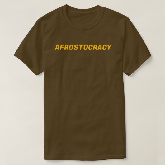 AFRO STOCRACY WS Tシャツ (デザイン正面)